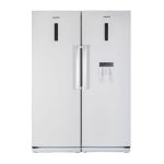 یخچال فریزر دوقلو دیپوینت مدل D5iW رنگ سفید