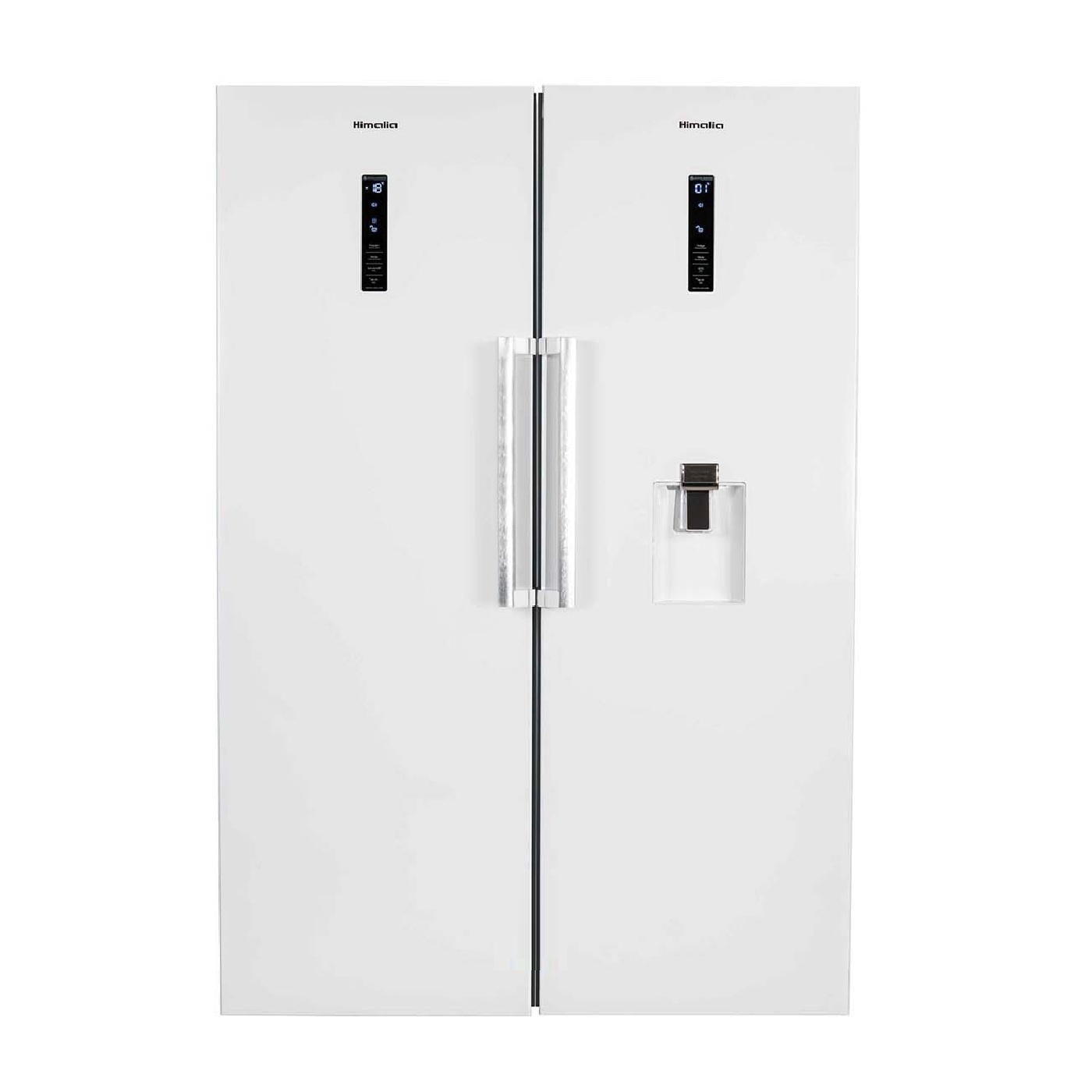Himalia-IceAge-W-sharifistore یخچال فریزر دوقلو هیمالیا 34 فوت مدل آیس ایج رنگ سفید - تصویر 1