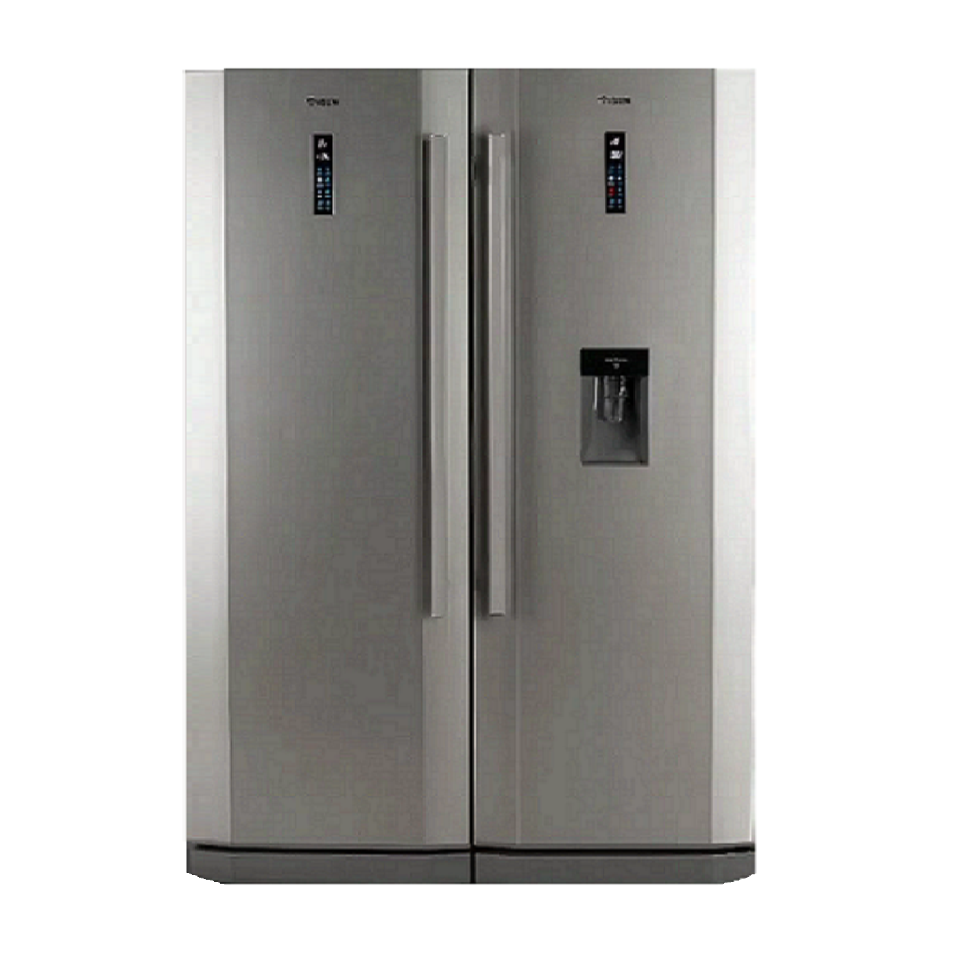 isun-twin-s-sharifistore یخچال فریزر دوقلو آیسان مدل IRF-313 رنگ استیل - تصویر 1