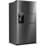 ساید بای ساید هیمالیا مدل GALEXY-3F رنگ استیل - تصویر 3