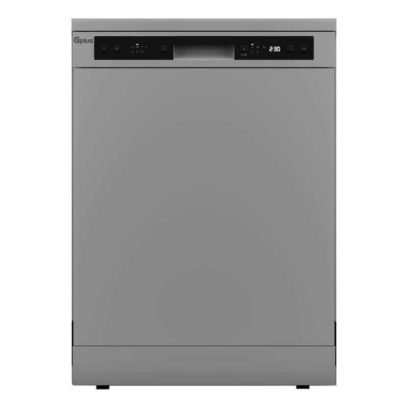 GPLUS-GDW-453S-SHARIFISTORE ماشین ظرفشویی جی پلاس مدل GDW-F453S ظرفیت 14 نفره رنگ سیلور - تصویر 1