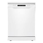 ماشین ظرفشویی جی پلاس مدل GDW-M4563W ظرفیت 14 نفره رنگ سفید