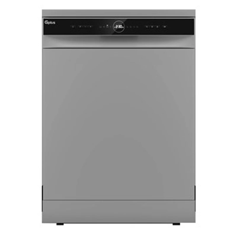 gdw-f443ns-sharifistore ماشین ظرفشویی جی پلاس مدل GDW-F443S ظرفیت 14 نفره رنگ سیلور - تصویر 1