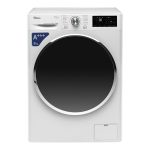 ماشین لباسشویی جی پلاس 8 کیلویی مدل GWM-P880W رنگ سفید