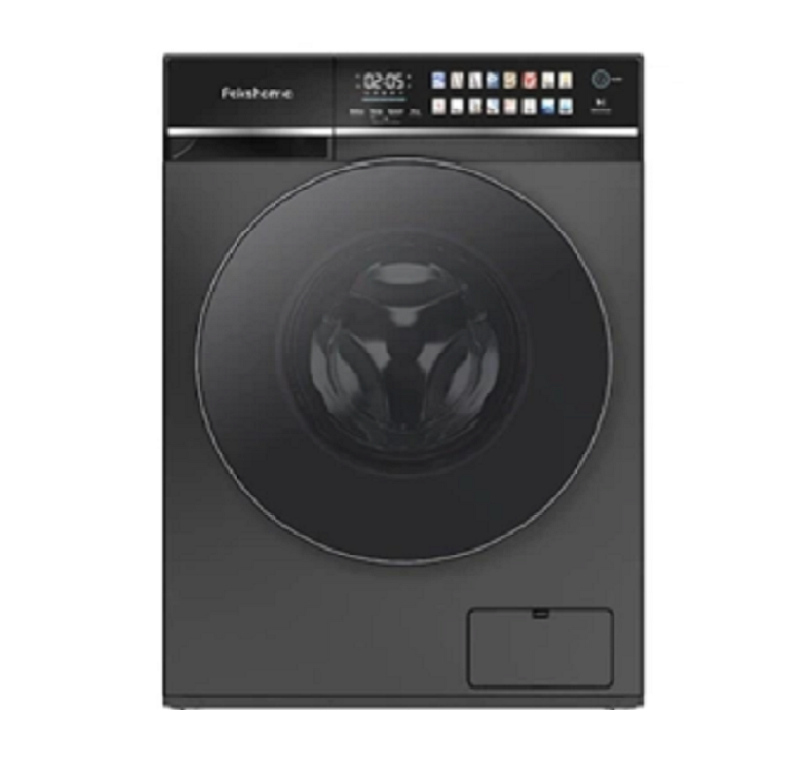 sharifistore-x106inox ماشین لباسشویی پاکشوما 10 کیلویی مدل X-106 INOX سری X رنگ اینوکس - تصویر 1