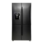 یخچال فریزر هیمالیا مدل تسلا HRFN-60504 چهار درب رنگ استیل دودی