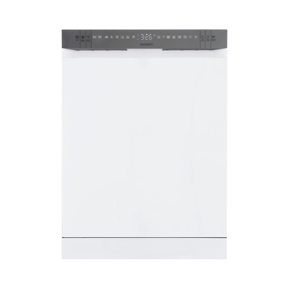 DAEWOO-DW-15240W-SHARIFISTORE ماشین ظرفشویی دوو مدل DW-15240W ظرفیت 15نفره سری Hana رنگ سفید - تصویر 1
